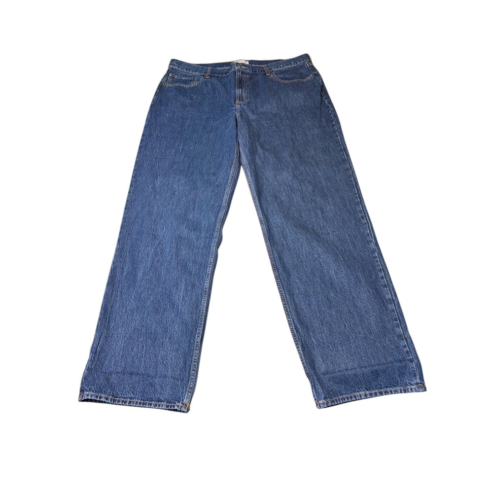 NWT Abercrombie Fitch The Loose High Rise Jeans Medium Wash Size 34/18l